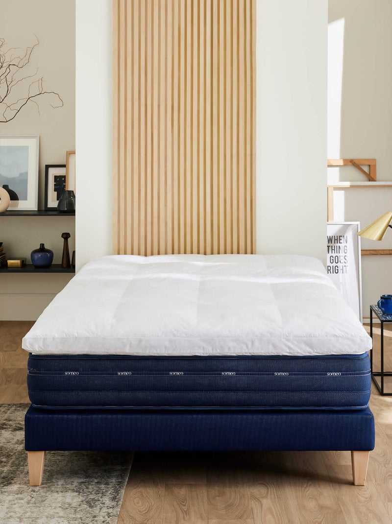 Surmatelas duvet et plumes de canard Rêve N/A - Kiabi