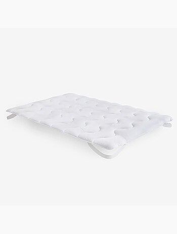 Surmatelas en Microfibre 3cm Housse 100% Coton et Respirante