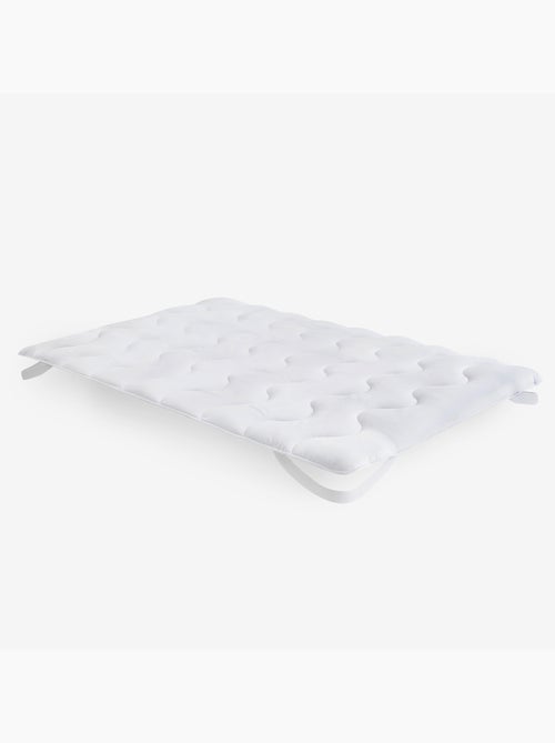Surmatelas en Microfibre 3cm Housse 100% Coton et Respirante - Kiabi
