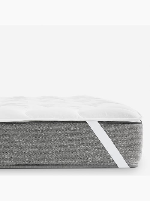 Surmatelas en Microfibre 3cm Housse 100% Coton et Respirante - Kiabi