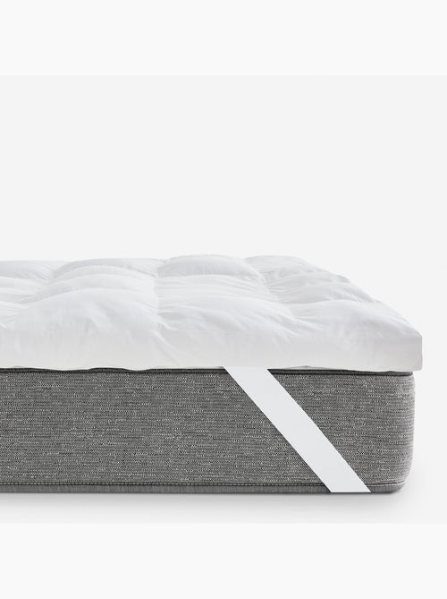 Surmatelas en Microfibre 5cm Anti-allergique et Respirant - Kiabi Surmatelas en Microfibre 5cm Anti-allergique et Respirant - Kiabi