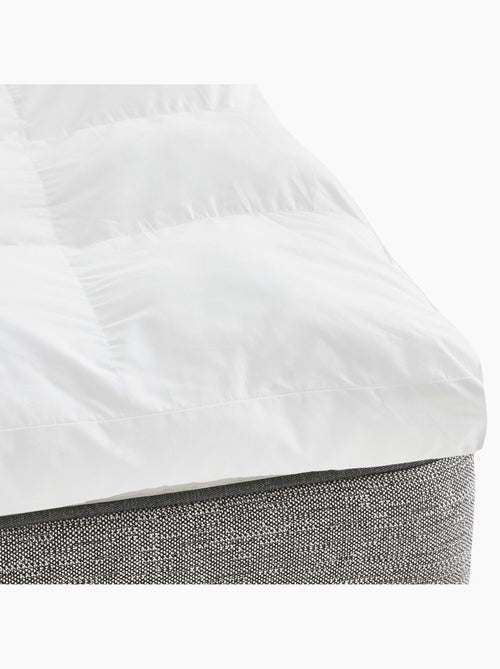 Surmatelas en Microfibre 5cm Anti-allergique et Respirant - Kiabi Surmatelas en Microfibre 5cm Anti-allergique et Respirant - Kiabi