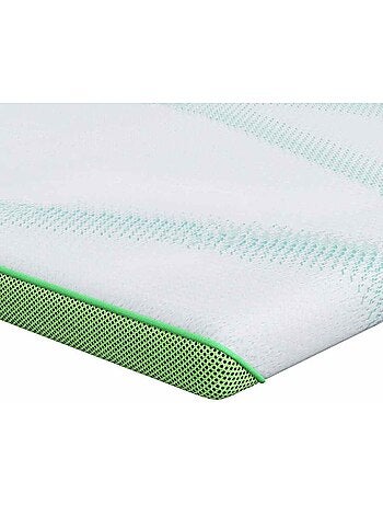 Surmatelas en mousse à mémoire de forme housse jacquard - vidaxl