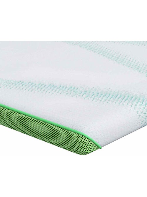 Surmatelas en mousse à mémoire de forme housse jacquard - vidaxl - Kiabi