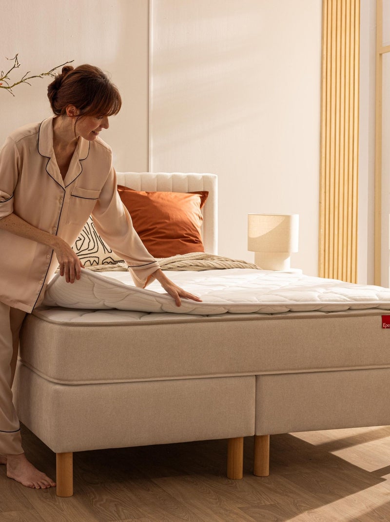 Surmatelas Harmonie Blanc - Kiabi