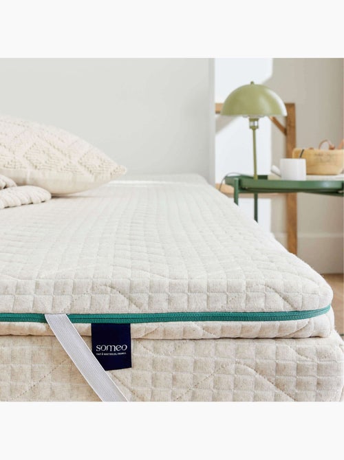 Surmatelas latex naturel Aube - Kiabi