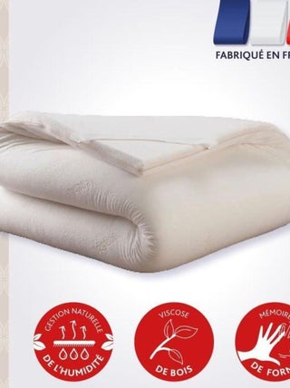 Surmatelas Le Végétal - Déhoussable - 160 x 200 cm - Dodo