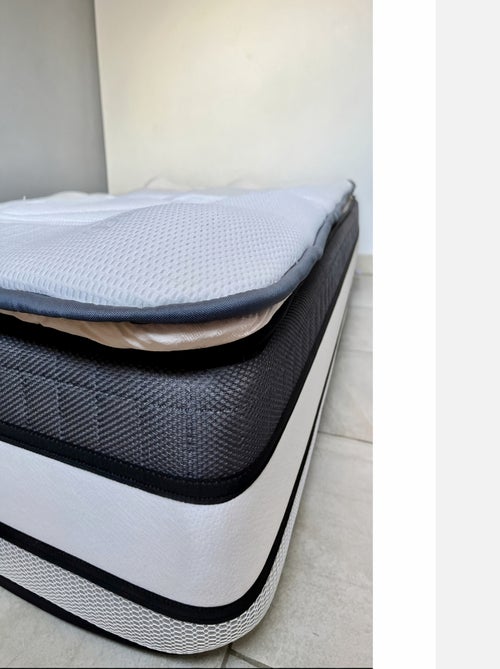 Surmatelas MEMOIRE +4 Mémoire de forme 2 personnes - Kiabi