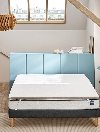 Surmatelas mémoire de forme 5 cm moelleux Memopower