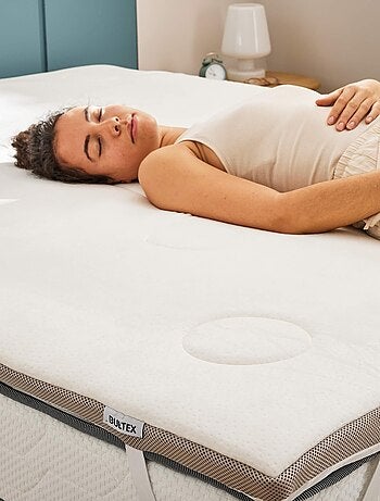Surmatelas mémoire de forme 5 cm moelleux Memopower