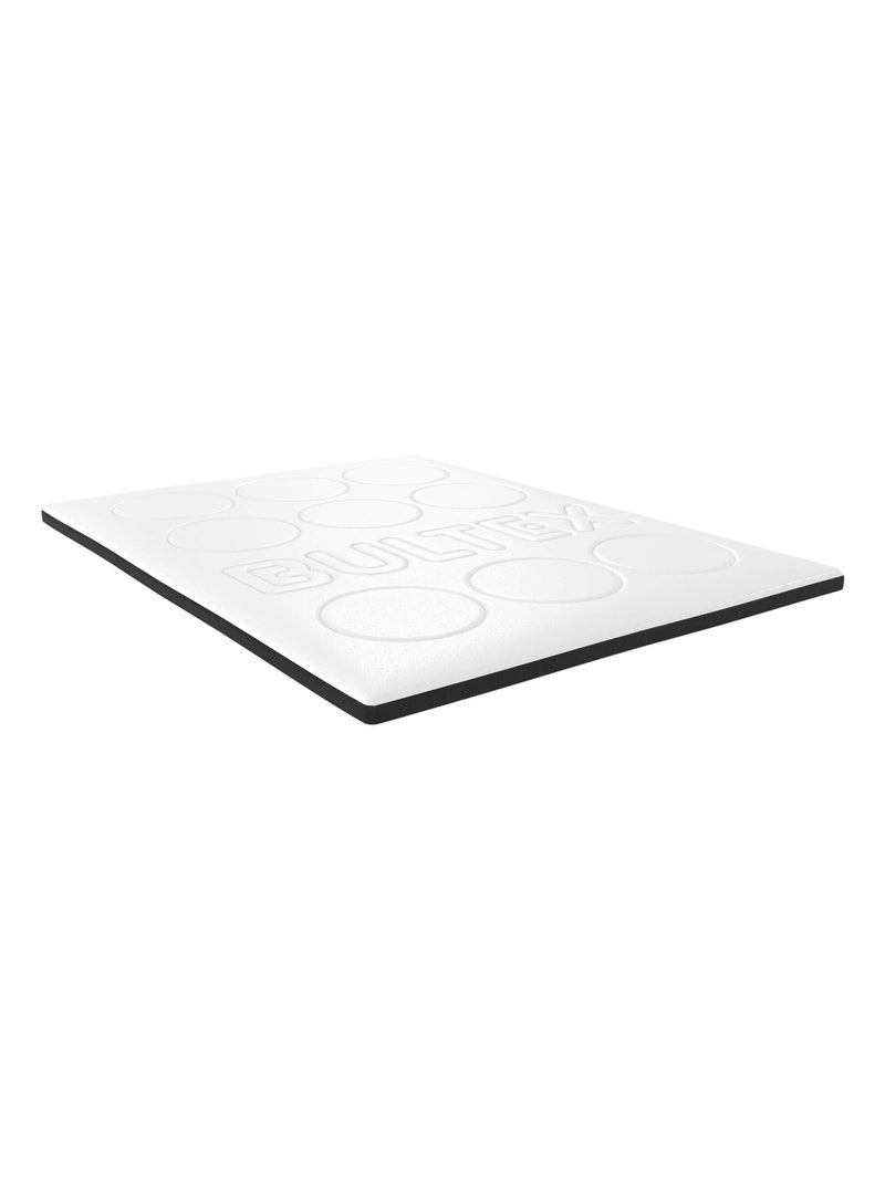 Surmatelas mémoire de forme 7 cm moelleux Memomax Blanc - Kiabi