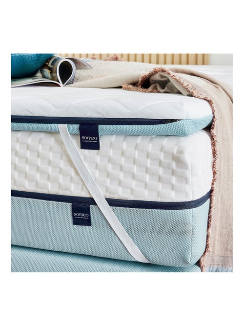 Surmatelas mémoire de forme 7 cm Songe - Kiabi