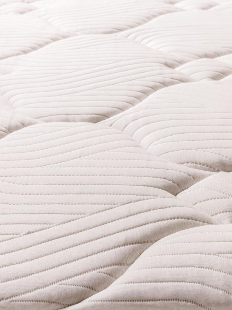 Surmatelas mémoire de forme Noblesse Blanc - Kiabi