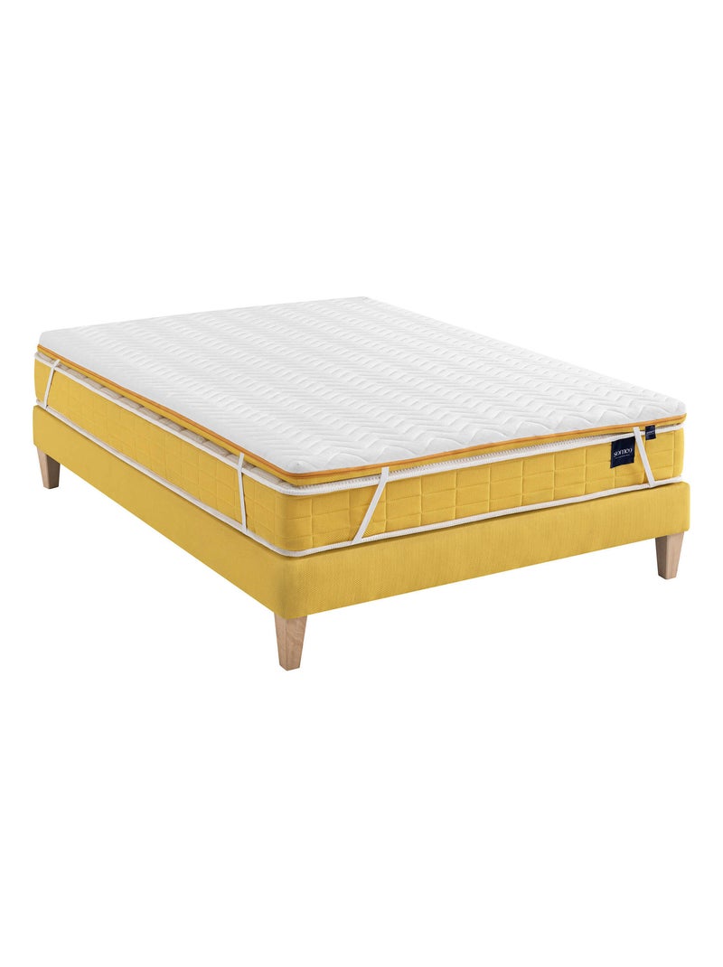 Surmatelas mousse ferme Aurore Blanc - Kiabi