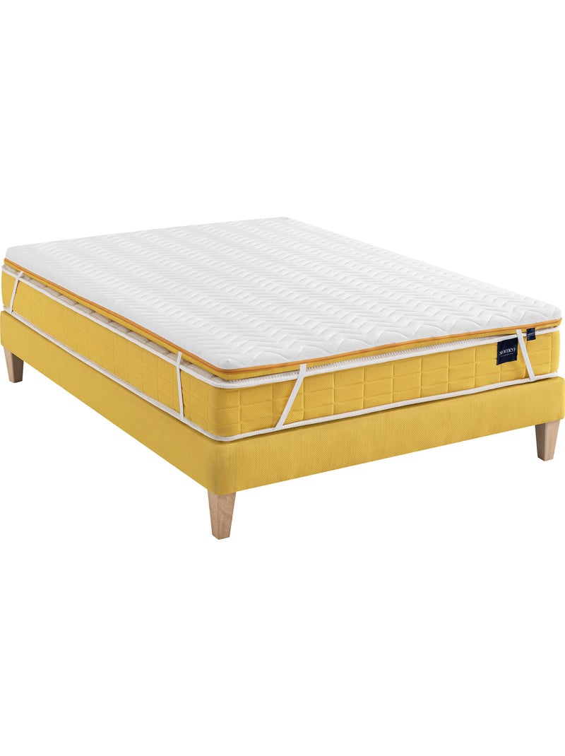 Surmatelas mousse ferme Aurore Blanc - Kiabi