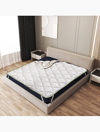 Surmatelas rafraîchissant - the white stone - artic cold - technologie cooler