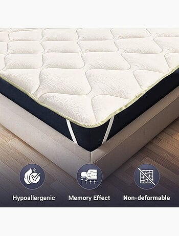 Surmatelas rafraîchissant - the white stone - artic cold - technologie cooler