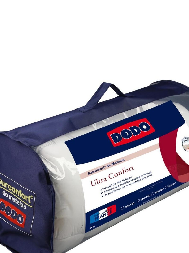 Surmatelas Surconfort® Ultra Confort - DODO Blanc - Kiabi