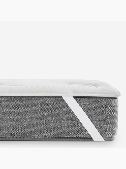 Surmatelas Viscoélastique et Fibre 3cm Confort Ergonomique et Fermeté Moyenne - Kiabi
