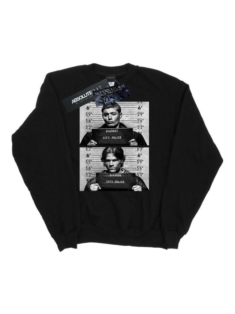 Surnaturel - Sweat Noir - Kiabi