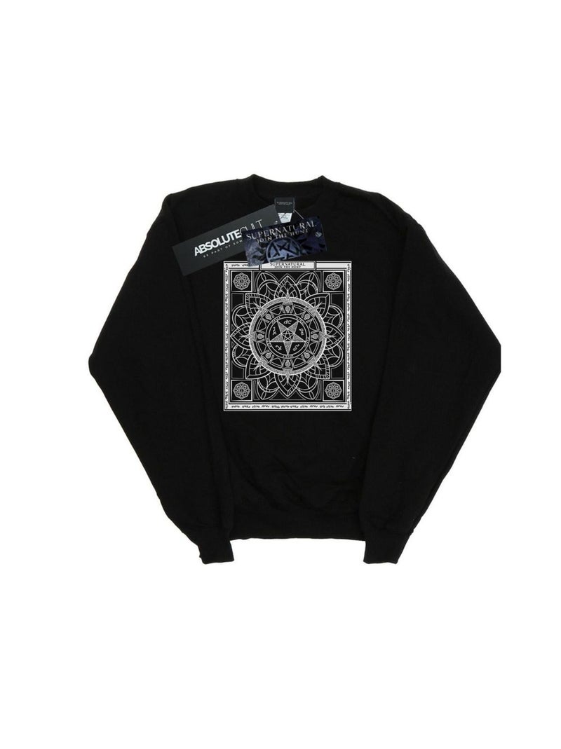Surnaturel - Sweat Noir - Kiabi