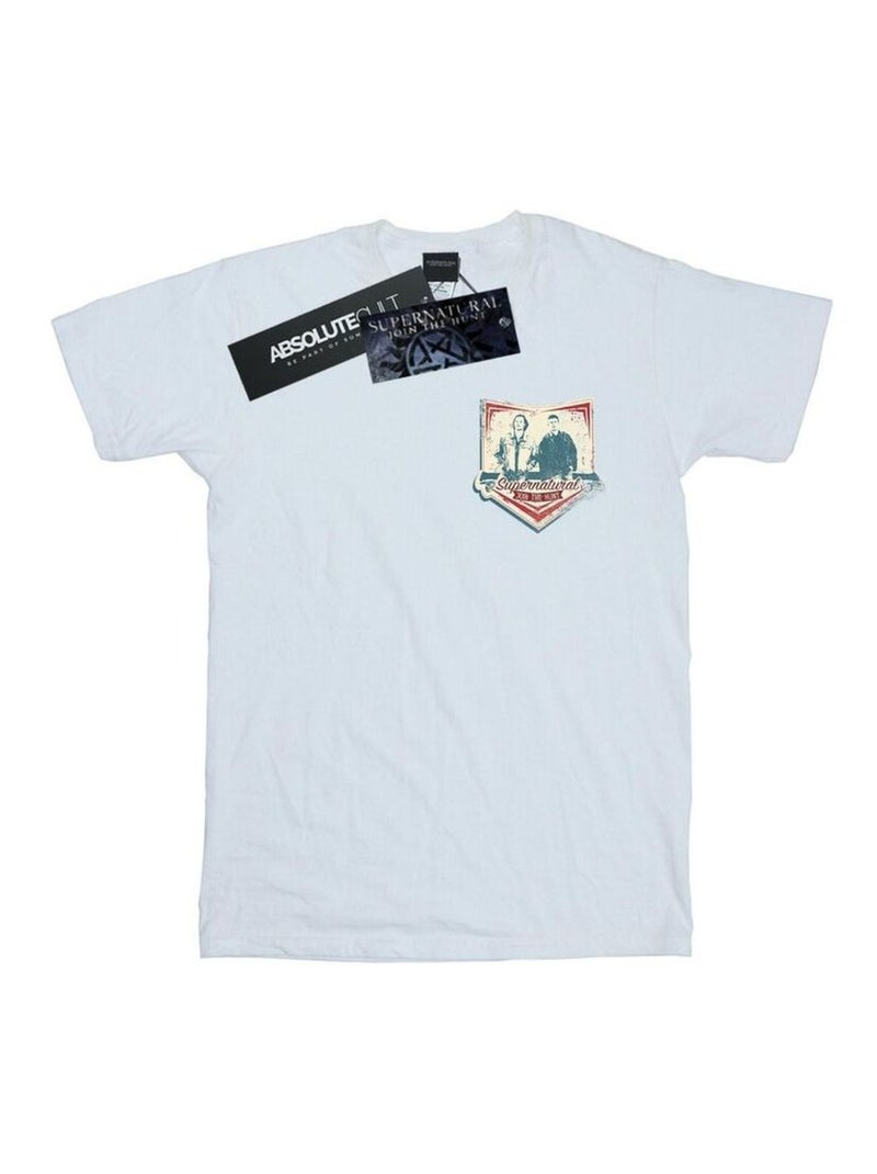 Surnaturel - T-shirt Blanc - Kiabi