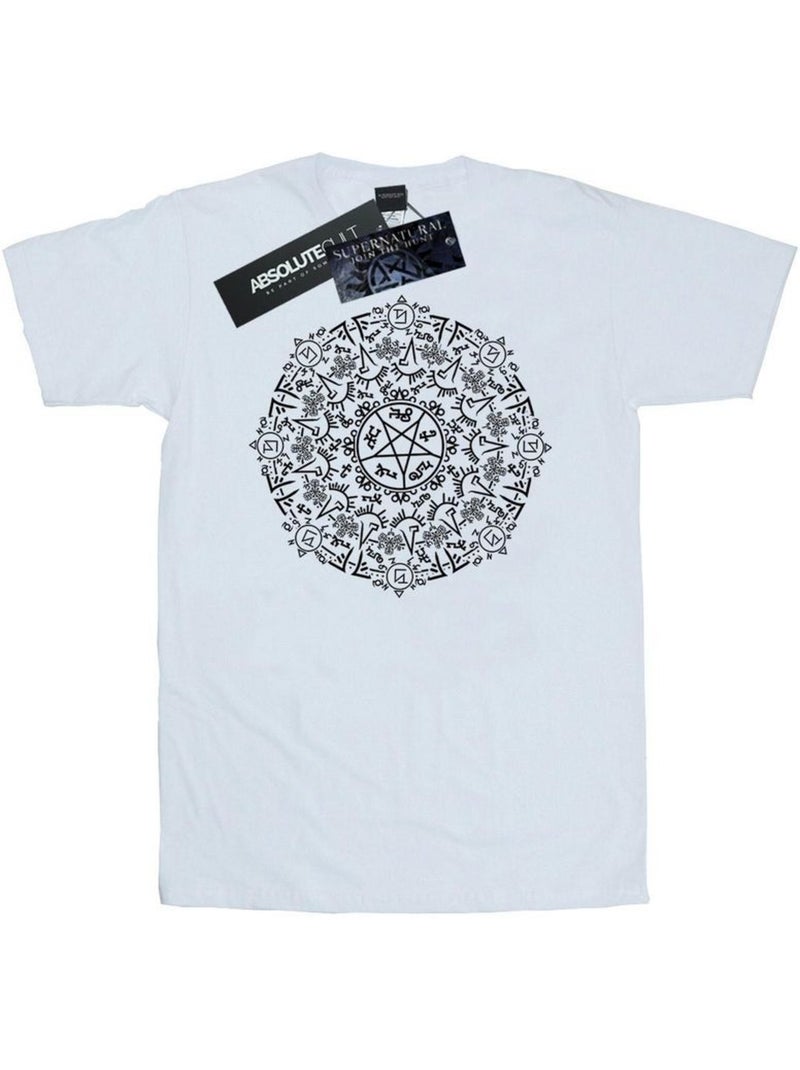 Surnaturel - T-shirt Blanc - Kiabi