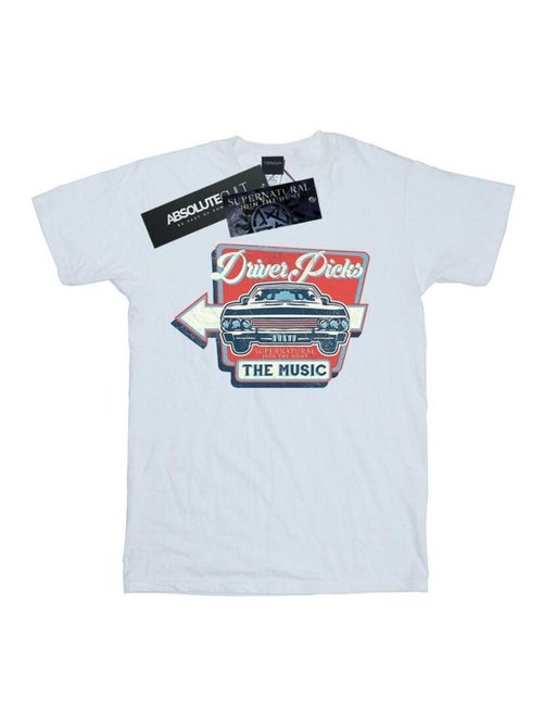 Surnaturel - T-shirt DRIVER PICKS THE MUSIC - Kiabi