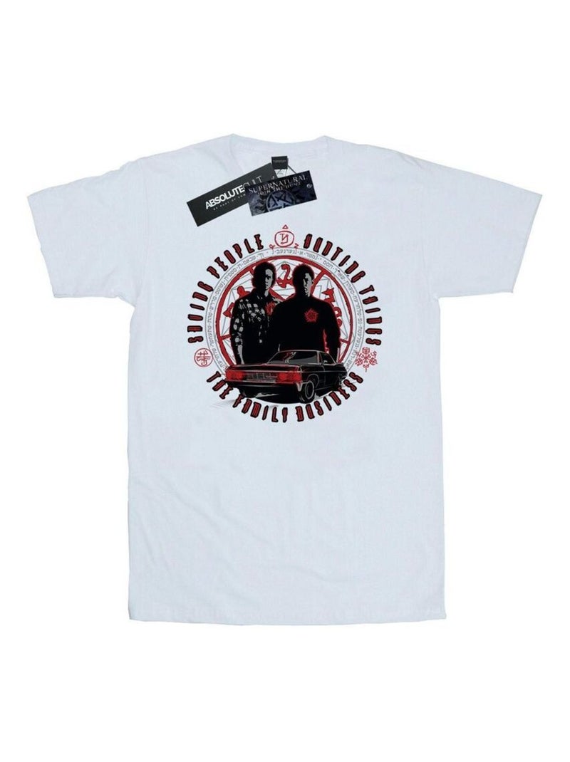 Surnaturel - T-shirt FAMILY BUSINESS Blanc - Kiabi