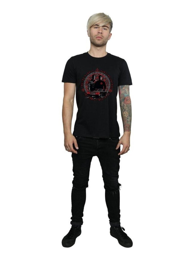 Surnaturel - T-shirt FAMILY BUSINESS Noir - Kiabi