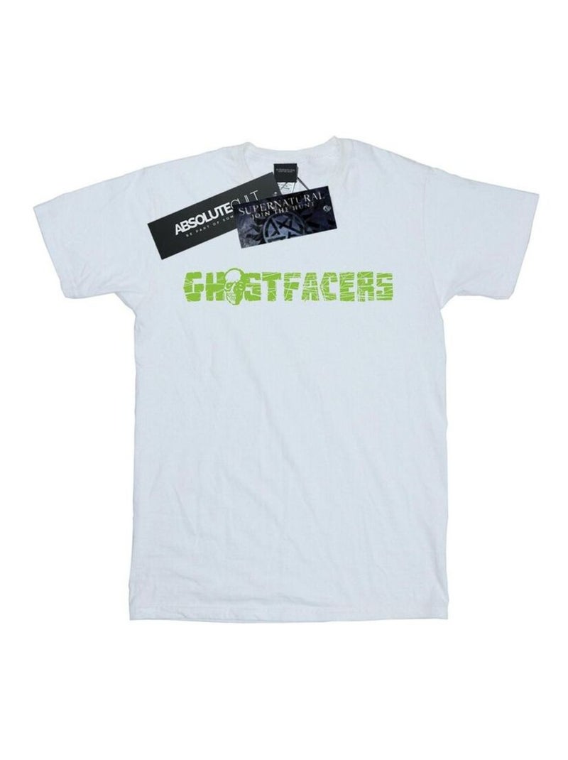 Surnaturel - T-shirt GHOSTFACERS Blanc - Kiabi