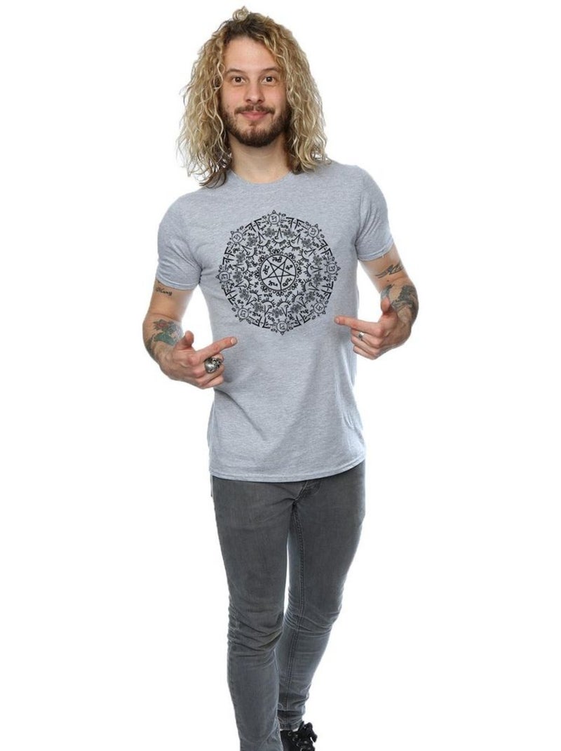 Surnaturel - T-shirt Gris chiné - Kiabi