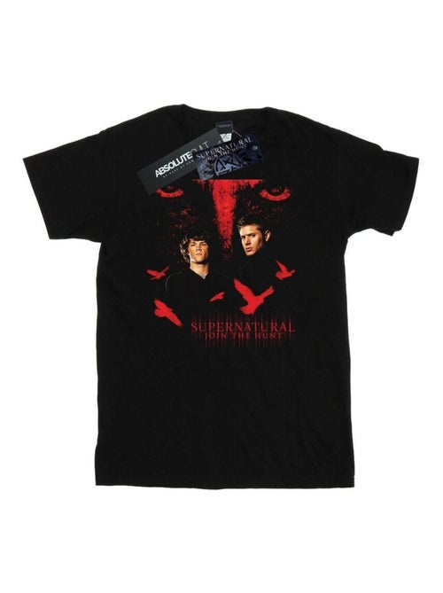 Surnaturel - T-shirt motif/style Corbeau - Kiabi