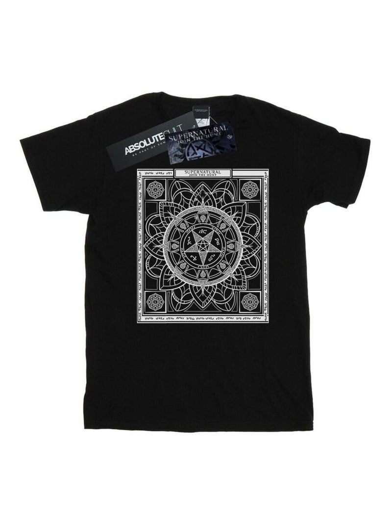 Surnaturel - T-shirt Noir - Kiabi