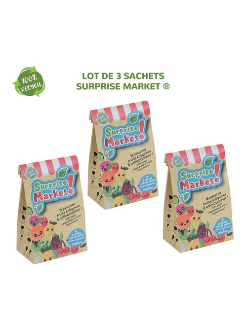 Surprise Market Lot De 3 Pochettes Surprise - Kiabi