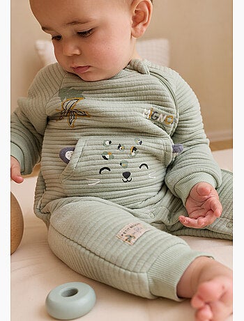 Surpyjama b?b? en coton matelass? Boavista