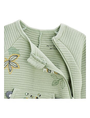 Surpyjama bébé en coton matelassé Boavista