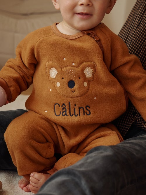 Surpyjama bébé en polaire Constellation - Kiabi