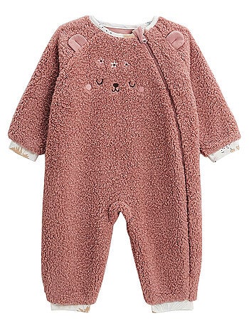 Surpyjama bébé en sherpa Bloom