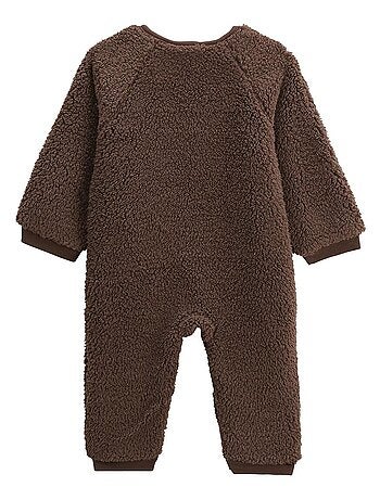 Surpyjama bébé en sherpa Cracotte