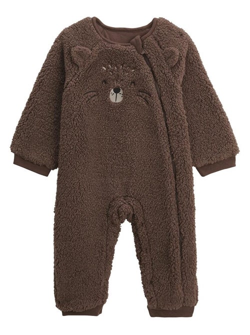 Surpyjama bébé en sherpa Cracotte - Kiabi
