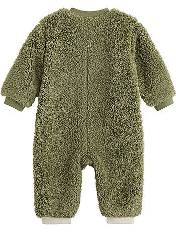Surpyjama bébé en sherpa Ginkgo