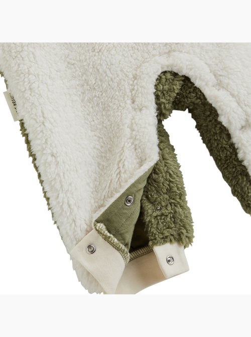 Surpyjama bébé en sherpa Ginkgo - Kiabi Surpyjama bébé en sherpa Ginkgo - Kiabi