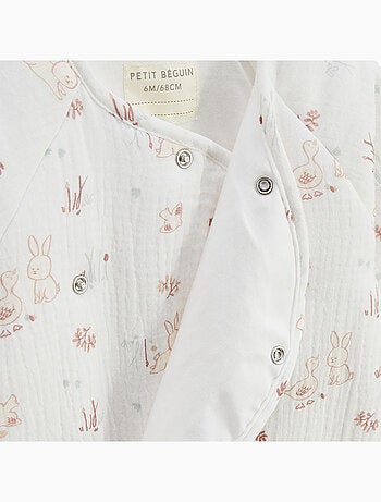 Surpyjama en gaze de coton Douceur
