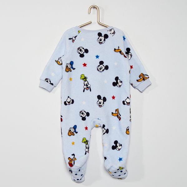Surpyjama En Polaire Peluche Mickey Bebe Garcon Bleu Kiabi 11