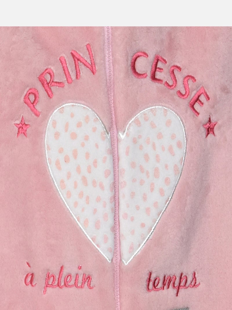 SURPYJAMA ENFANT FANFARE Rose - Kiabi