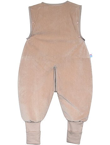 SURPYJAMA ROUGUI VELOURS DOUX MANCHES AMOVIBLES