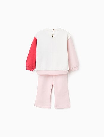 Survêtement en Coton avec Colorblock Minnie
