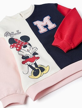 Survêtement en Coton avec Colorblock Minnie