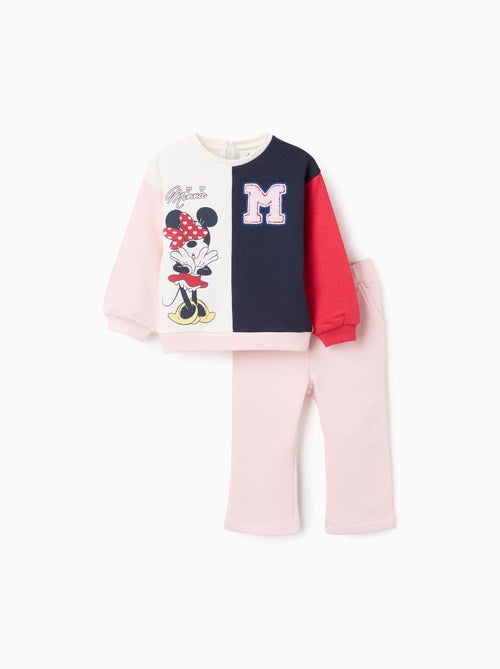 Survêtement en Coton avec Colorblock Minnie - Kiabi